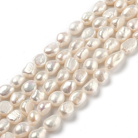 Natural Cultured Freshwater Pearl Beads Strands PEAR-L033-33D-1