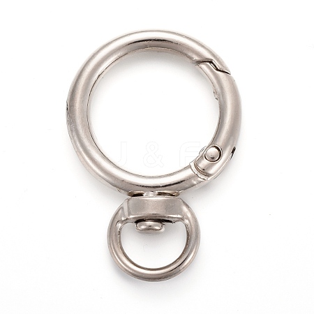 Alloy Swivel Clasps KEYC-H109-01P-1