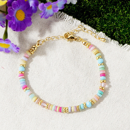 Christmas Natural Shell Beaded Bracelets for Women UZ2454-1