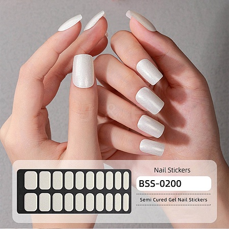 Nail Art Full Cover Nail Stickers MRMJ-YWC0001-BSS-0200-1