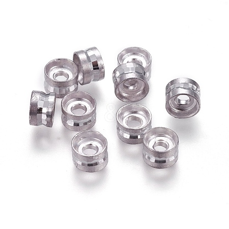 Aluminum Beads ALUM-J001-01S-6mm-1