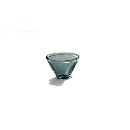 Mini Glass Bamboo Hat Cup PW-WG30EA2-03-1