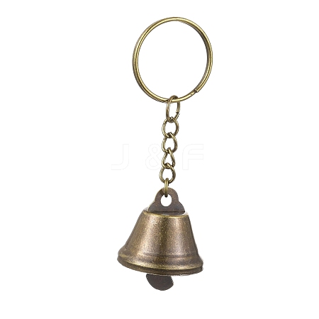 Iron Bell Pendant Keychains KEYC-JKC00996-1