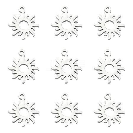304 Stainless Steel Charms STAS-CJC0008-17P-1