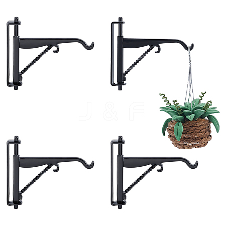 Alloy Hook Hanger Model for Miniature Dollhouse Accessories FIND-WH0126-42A-1