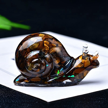 Resin Snail Display Decoration PW-WG2AB12-08-1