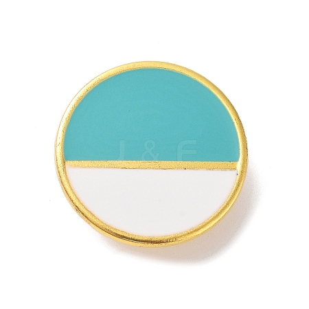 Golden Alloy Brooches JEWB-K020-01F-G-1