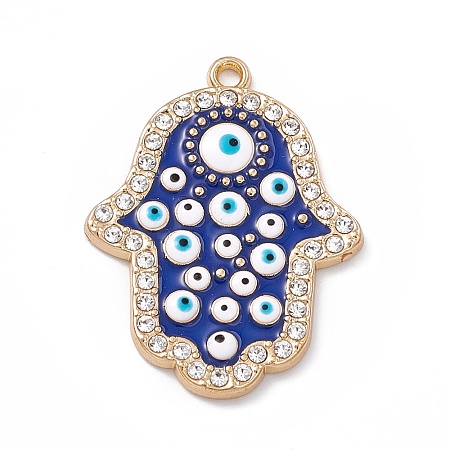 Alloy Enamel Pendants ENAM-A138-01KCG-01-1