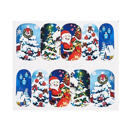 Christmas Series Nail Art Full-Cover Sticker MRMJ-Q058-2132-1