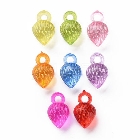 Transparent Acrylic Pendants MACR-N013-040-1