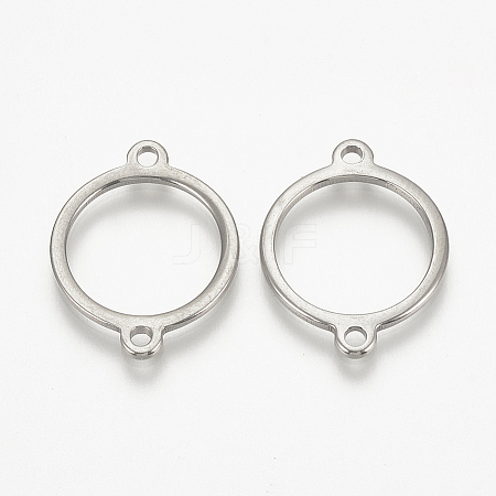 Tarnish Resistant 201 Stainless Steel Links connectors STAS-S076-17-1