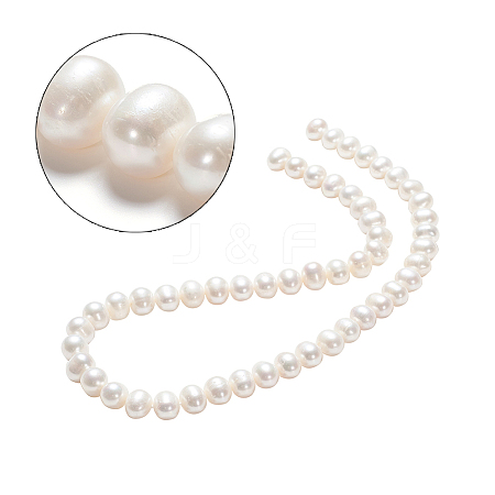 Natural Cultured Freshwater Pearl Beads Strands PEAR-L001-B-13-1