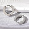 Tarnish Resistant 202 Stainless Steel Huggie Hoop Earrings X-EJEW-O087-09A-P-4