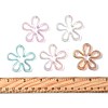 20Pcs 5 Colors Plated UV Acrylic Beads TACR-FS0001-66-5