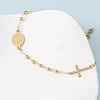 Religion 304 Stainless Steel Link Bracelets LS-BJEW-F524-05A-G-3