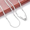 Non-Tarnish 304 Stainless Steel Snake Chain Necklaces NJEW-F195-02A-P-3
