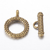 Tibetan Style Zinc Alloy Toggle Clasps LS-MLF0211Y-NF-1
