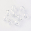 Round Mechanized Blown Glass Globe Ball Bottles X-BLOW-R001-14mm-1