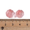 Cherry Quartz Glass Beads G-G124-02D-3