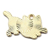 Printed Alloy Pendants ENAM-L042-02G-02-2