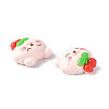 Opaque Resin Cabochons LS-CRES-P023-02E-3