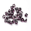 Faceted Cube Glass Cabochons GGLA-L007C-25-2
