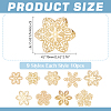 90Pcs 9 Styles Iron Filigree Joiners IFIN-PH0001-35-2