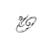 Cat Zinc Alloy Cuff Rings PW-WG316C5-01-1