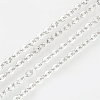 Brass Cable Chains Necklaces X-MAK-R019-P-2