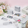 80Pcs Slide Top Tinplate Trinket Storage Boxes CON-WA0001-03-5