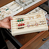 Rectangle Wood Covered with Velvet Jewelry Ring Display Trays AJEW-WH20054-062E-01-6