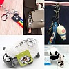 20Pcs 4 Style Alloy Key Rings KEYC-CJ0001-06-7