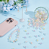 200Pcs Transparent Acrylic Beads TACR-UN0001-04-2