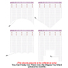 1 Bag Polyester Silk Door String Curtain AJEW-SP0003-57A-6