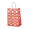 Rectangle with Sunflower Pattern Paper Gift Bags CARB-L012-01C-2