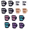 14Pcs 7 Colors Silicone Focal Beads JX761A-1