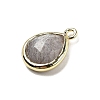 Natural Sunstone Faceted Pendants G-U019-05G-10-2