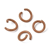 Spray Painted Iron Open Jump Rings IFIN-T017-04B-05-1