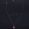 201 Stainless Steel Pendants Necklaces LS-NJEW-S105-JN627-8-2