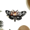 Moth Hanging Wooden Crystal Display Shelf PW-WG5DBE0-01-4