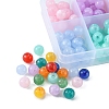 200Pcs 10 Colors  Imitation Gemstone Acrylic Beads OACR-FS0001-19-4