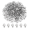 304 Stainless Steel Lobster Claw Clasps STAS-PH0007-02D-1