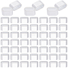 100Pcs Aluminum Beads ALUM-CP0001-01-7