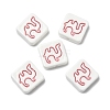 Handmade Porcelain Beads PORC-Z004-02E-1