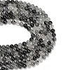 Natural Black Tourmalinated Quartz Beads Strands GG-CBA20C8-A01-10mm-3