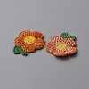 Crochet Flower Appliques DIY-WH0502-05D-2