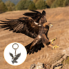 DICOSMETIC 10Pcs Eagle Alloy Keychain KEYC-DC0001-09-7
