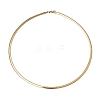 4MM 304 Stainless Steel Flat Snake Chain Necklaces MAK-Z004-07G-1