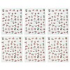 6 Sheets 2 Styles PVC Nail Art Stickers MRMJ-CJ0001-27-1
