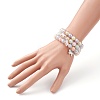 Transparent Acrylic Bead in Bead Stretch Bracelet Sets for Kids BJEW-JB06509-5
